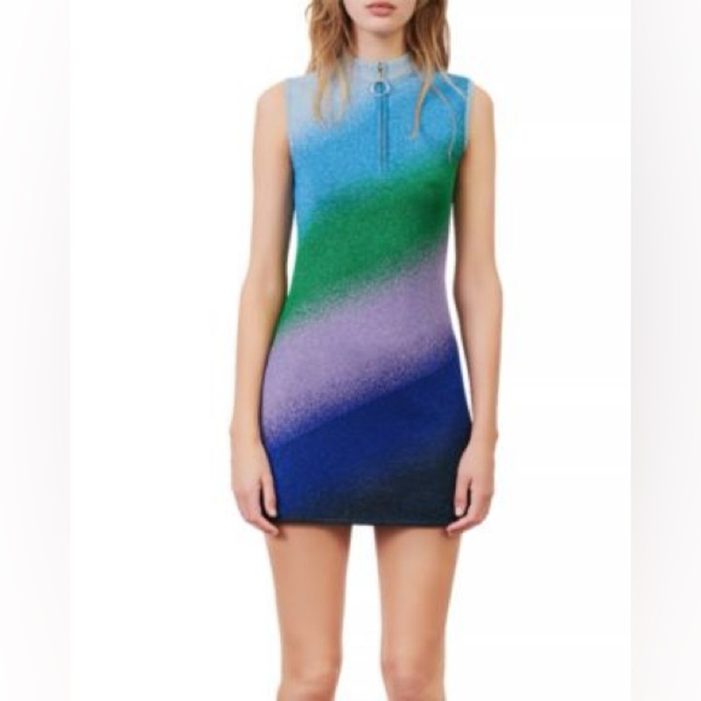 Maje
Raina Lurex Knit Mini Dress XS